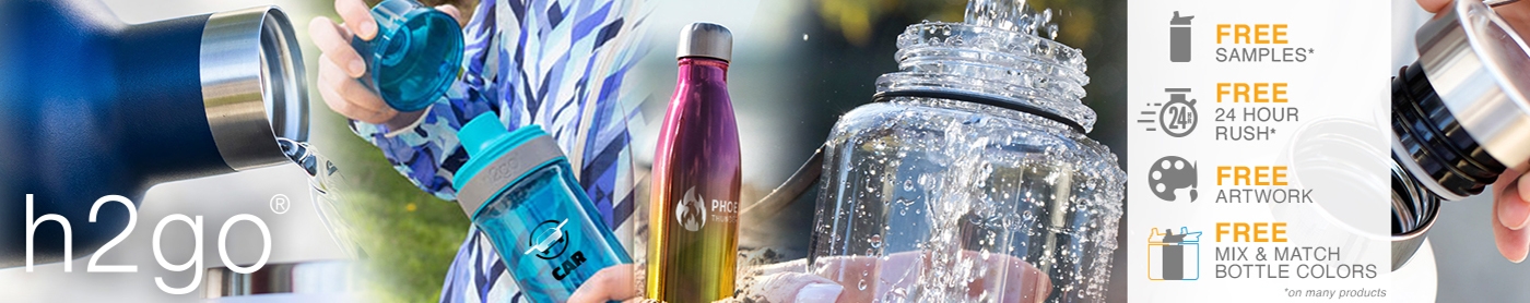 32 oz H2Go Pine Thermal Water Bottles