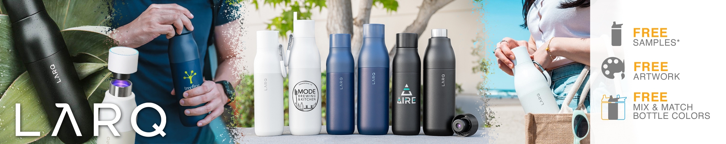 Custom LARQ Water Bottles & Self-Cleaning Bottles