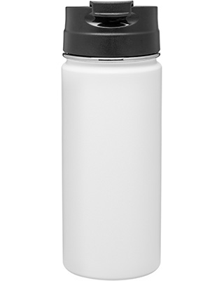 Luxogo Brotherhood Of Nod Logo Wasserflasche Aus Rostfreiem Stahl, 500 Ml – Reisetaugliche Trinkflasche In Weiß