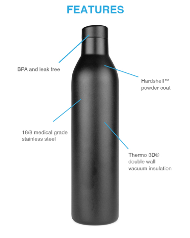 25 oz. Vacuum Insulated Wine Bottle by MiiR®