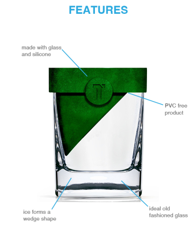 4 oz. Tequila Triangle Glass by CORKCICLE®