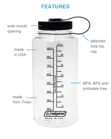 32 oz. Sustain Wide Mouth by Nalgene&reg;