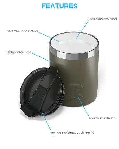 12 oz. Essential Lowball Tumbler by RTIC®