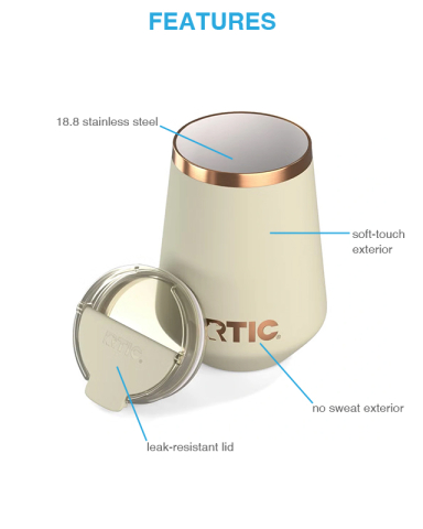 12 oz. Happy Hour Wine Tumbler by RTIC®