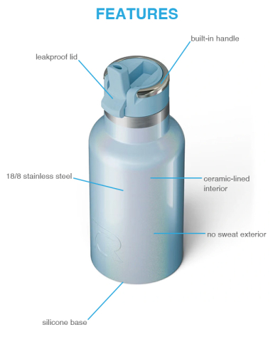12 oz. Little Journey Bottle by RTIC®