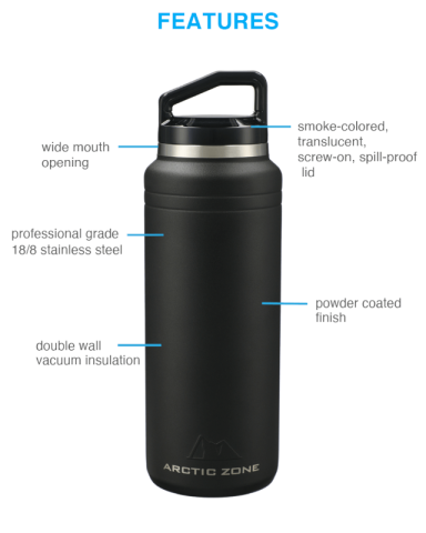 32 oz. Titan Thermal HP® Copper Bottle by Arctic Zone®