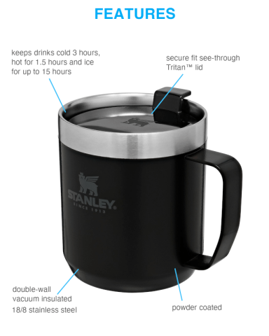 12 oz Legendary Camp Mug by Stanley