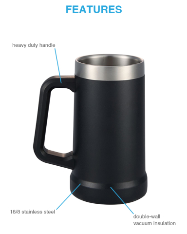 24 oz. Adventure Big Grip Stein by Stanley®