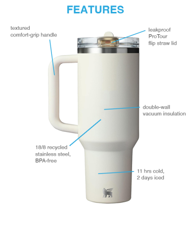 40 oz. Quencher ProTour Flip Straw Tumbler by Stanley®
