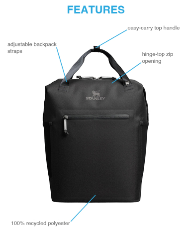 20 Can Cooler Backpack Madeline Mini by Stanley®
