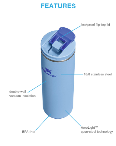 16 oz. Transit Flip Top Mug by Stanley®