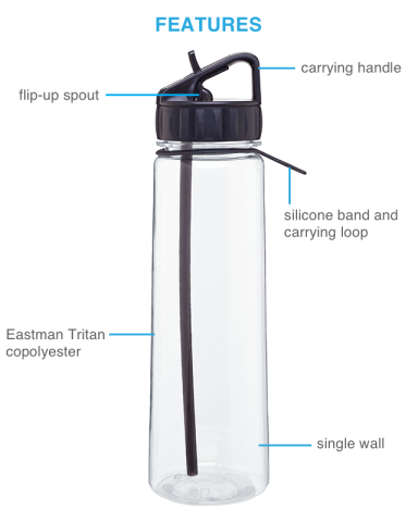 30 oz. Angle by h2go&trade;