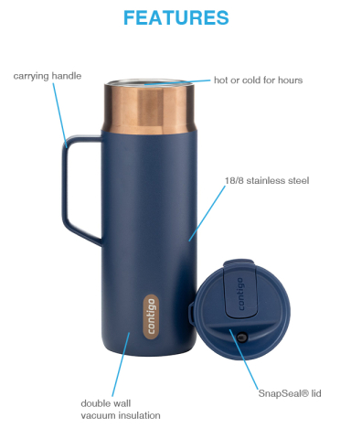 20 oz. SnapSeal™ Bottle With Handle by Contigo®