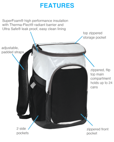 Titan Deep Freeze® Backack Cooler by Arctic Zone®