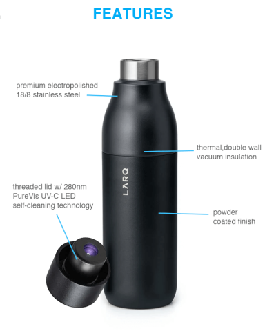 25 oz. Purevis™ Bottle by LARQ®