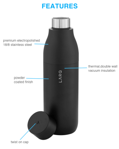 25 oz. Twist Top Bottle by LARQ®