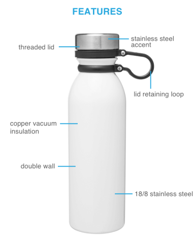 20.9 oz. Concord by h2go&trade;
