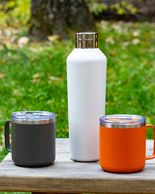 Custom 20.9 oz. H2go Manhattan - Powder Water Bottles | DrinkBranders