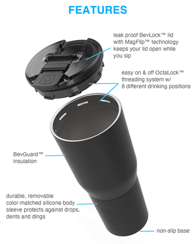 35 oz. Nav Tumbler by BRÜMATE®