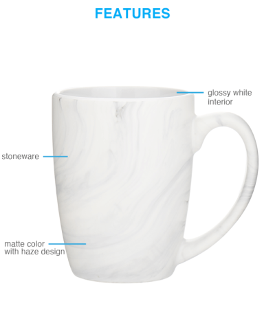 10 oz. Contour Mug - Haze