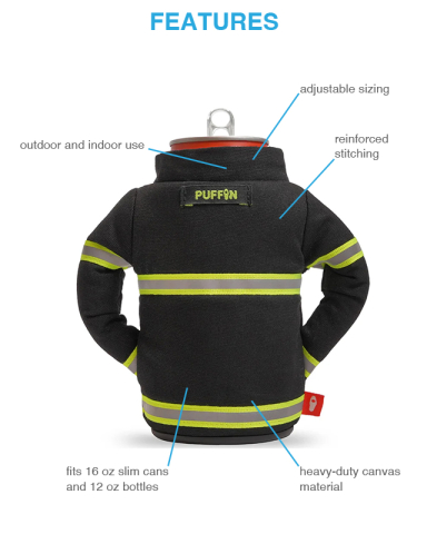 The Backdraft Can Cooler by Puffin Drinkwear®