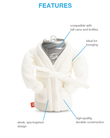The Spa Can Cooler by Puffin Drinkwear®