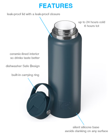 40 oz. Outback Bottle by RTIC®