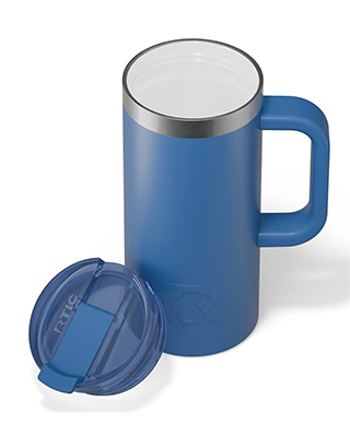 Custom 16 oz. RTIC Road Trip Travel Mugs | Free 2-Hr Mockup