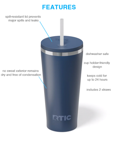 20 oz. Everyday Tumbler by RTIC®