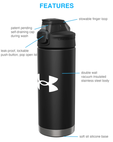 16 oz. Protege Bottle by Under Armour®