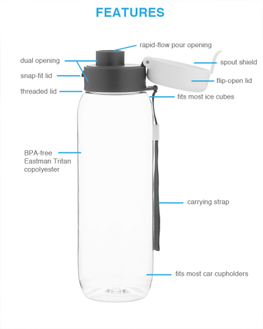 27 oz. Vertex by h2go®