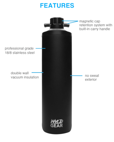 24 oz. Mag Bottle by Wyld Gear