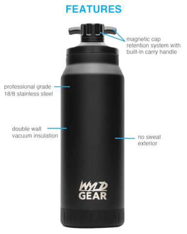 34 oz. Mag Bottle by Wyld Gear