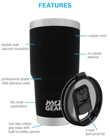 30 oz. Tumbler by Wyld Gear