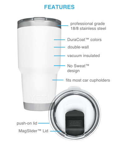 30 oz. Rambler Tumbler by YETI®