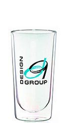18 oz. Double Wall Insulated Iridescent Highball Glass by Asobu®
